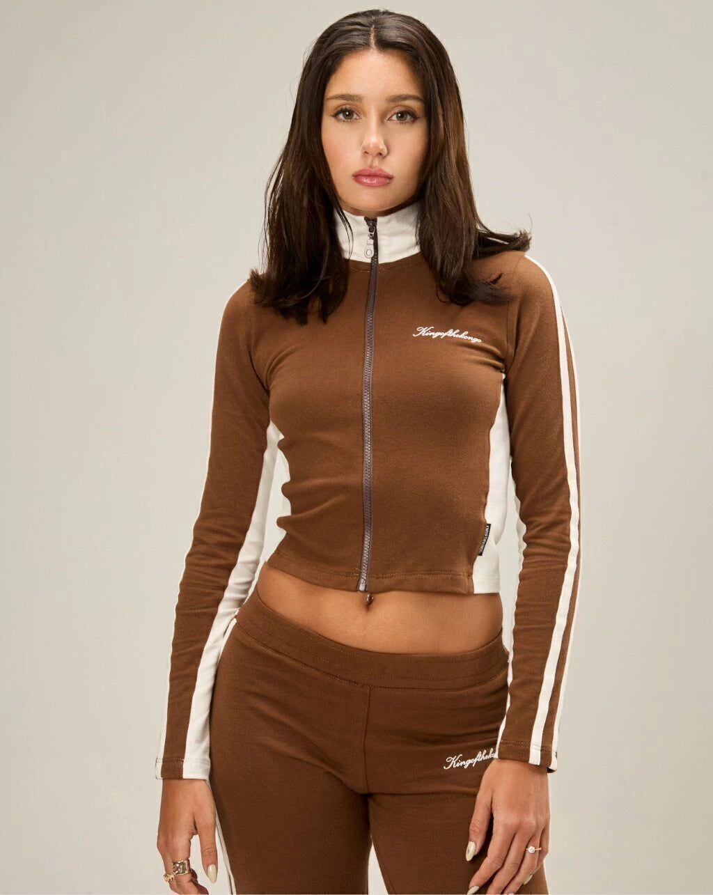 Tracksuit Stripe Mocha