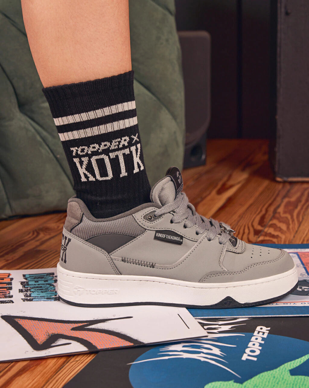 Zapatillas Umpire KOTK Grey