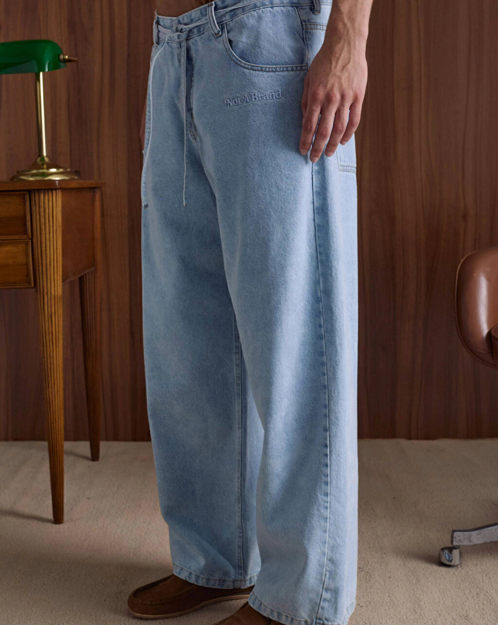 Jean Curve Light Blue