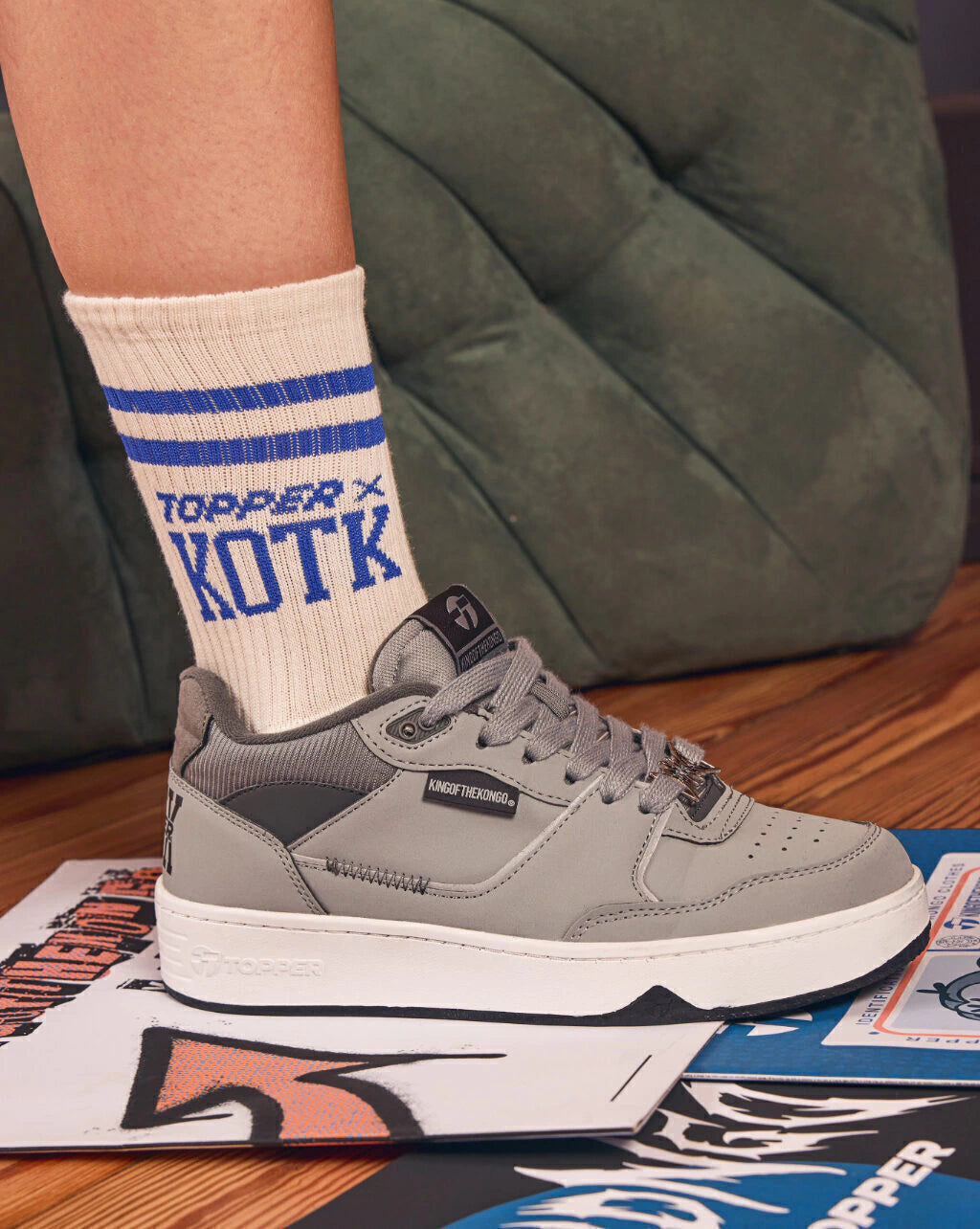 Zapatillas Umpire KOTK Grey