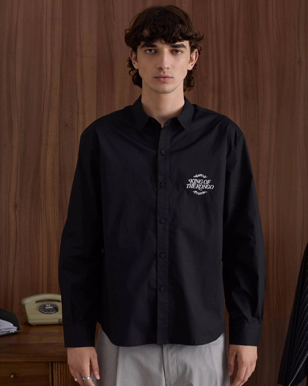 Camisa Laurel Black