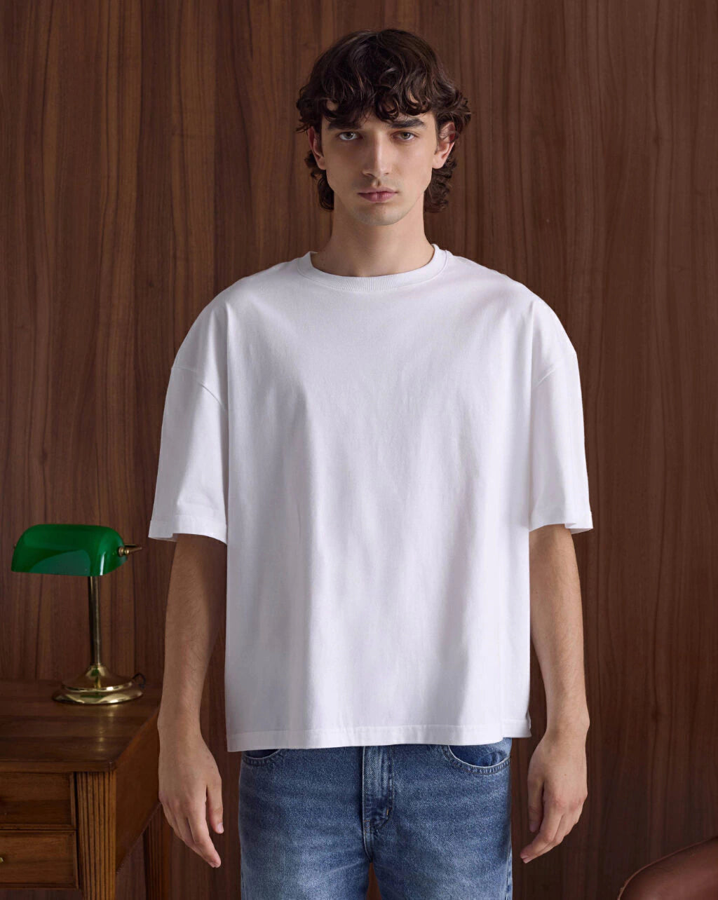 Remera Boxy White