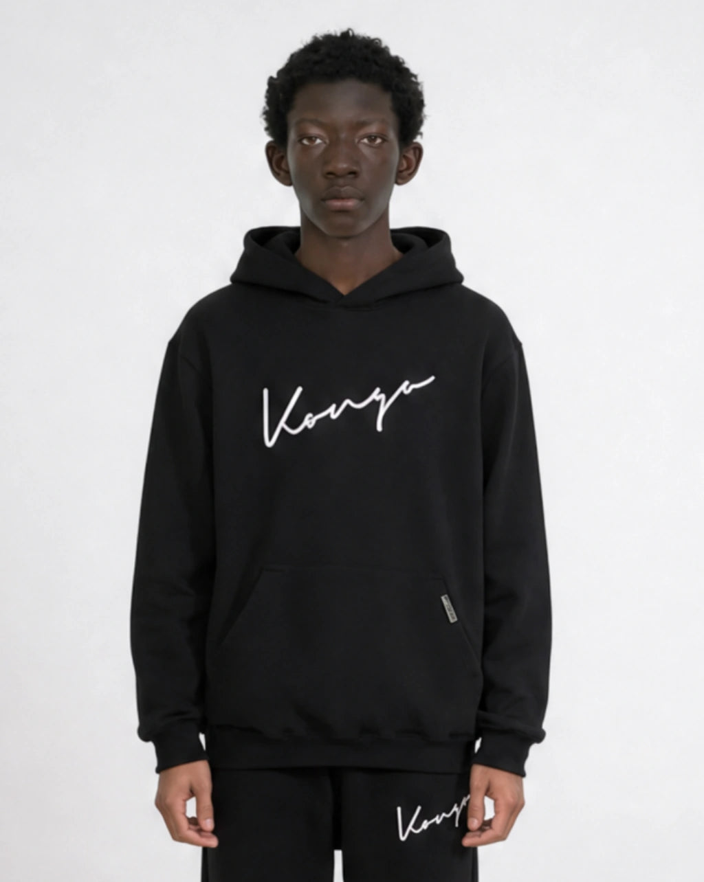 Buzo Essential Black Teens