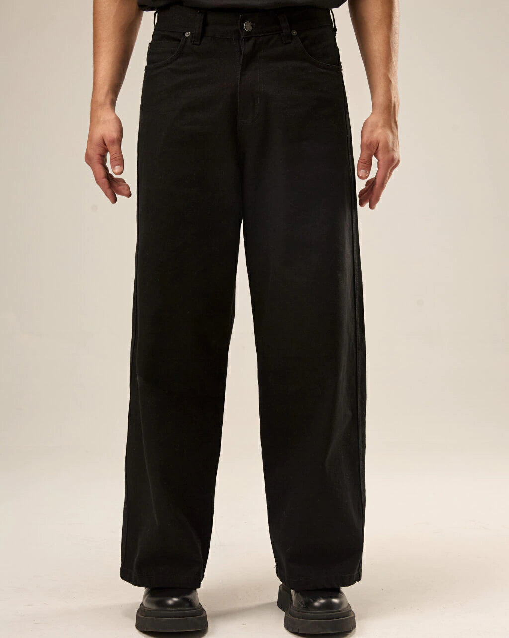 Jean Baggy Black